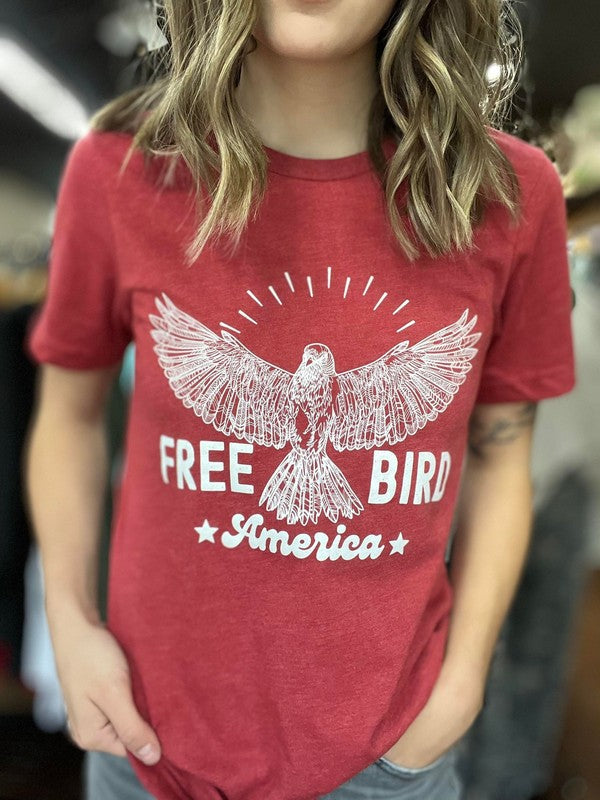 Free Bird America Graphic Tee