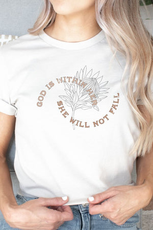 Open image in slideshow, God Is Within Graphic Tee
