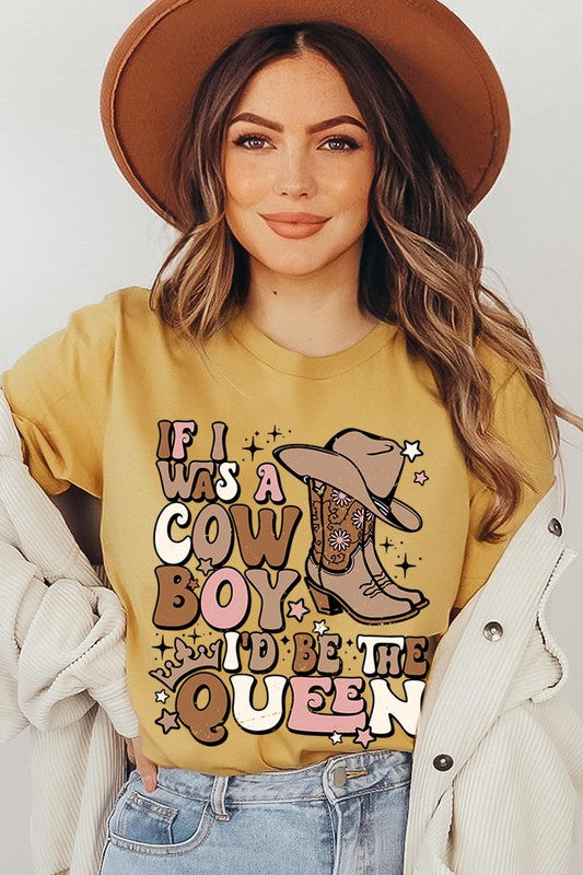 If I Was A Cowboy Graphic Tee