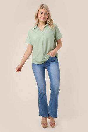 Shirt Collared Blouse - Lilou